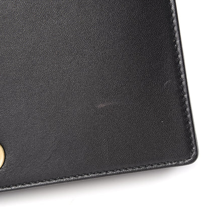 Christian Dior Lambskin Cannage Lady Dior Chain Wallet Black 8 of 11