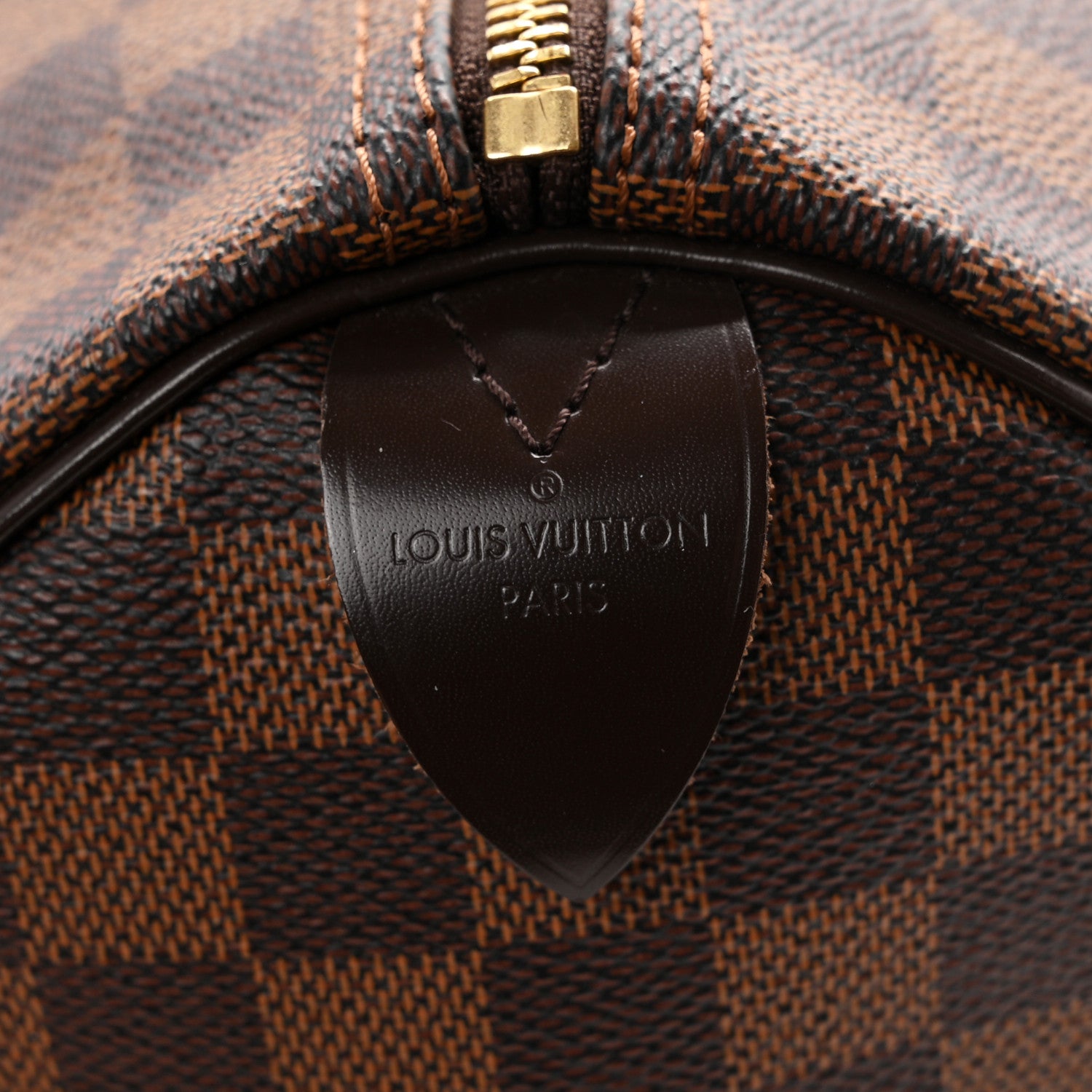 Louis Vuitton Damier Ebene Speedy 35 6 of 10