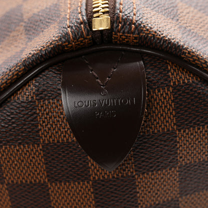 Louis Vuitton Damier Ebene Speedy 35 6 of 10