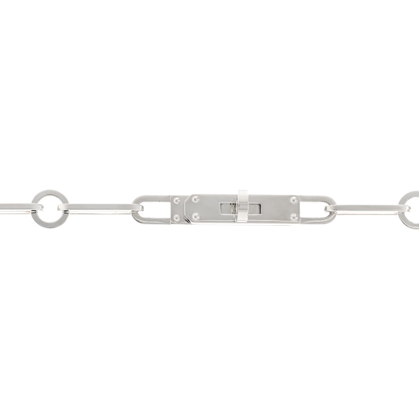 Sterling Silver Kelly Chaine Long Necklace