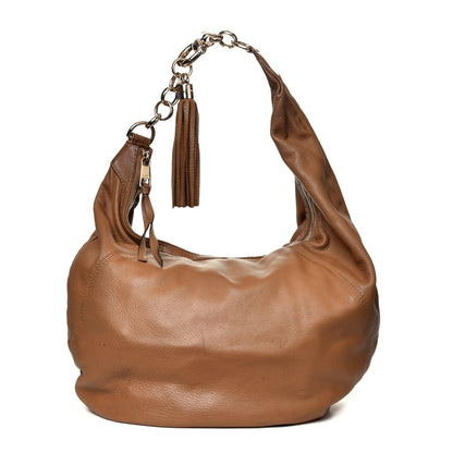Gucci Calfskin Medium Sienna Hobo Brown 1 of 12