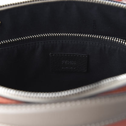 Fendi Vitello Dolce 4 Color Medium By The Way Boston Bag Pimento Black Multicolor 8 of 11
