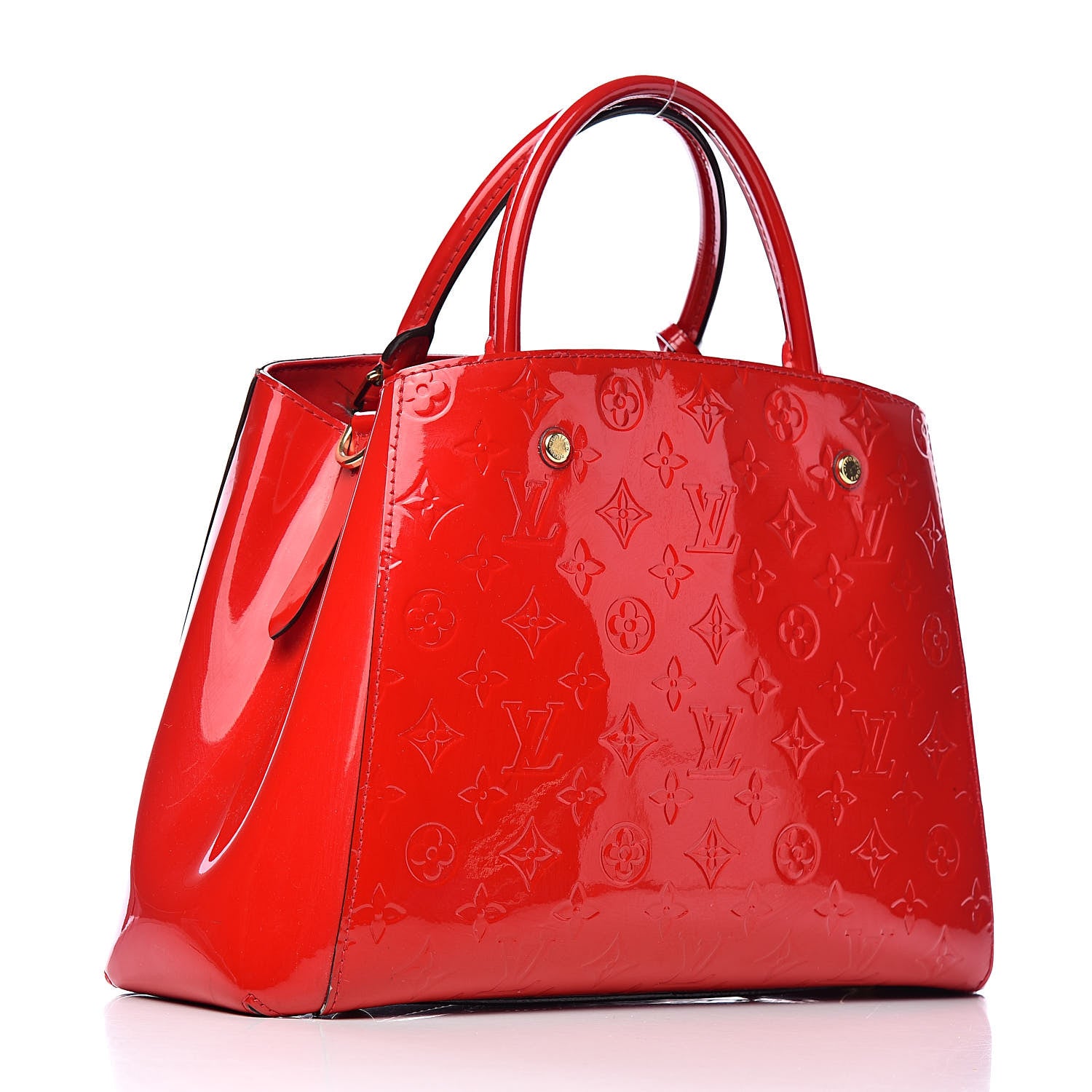 Louis Vuitton Vernis Montaigne MM Cherry 3 of 18