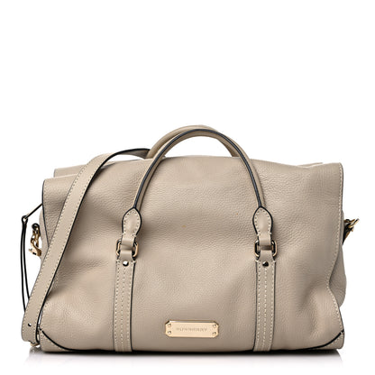 Burberry Calfskin Satchel Limestone 1 of 13