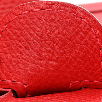 Hermes Epsom Evelyne III GM Rouge Casaque 6 of 11