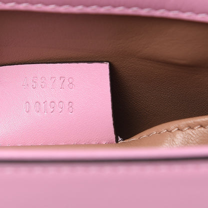Gucci Nappa Pearl Studded Mini Queen Margaret Broadway Shoulder Bag Sugar Pink 8 of 13