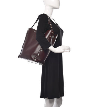 Mulberry Calfskin Camden Bucket Oxblood 2 of 11