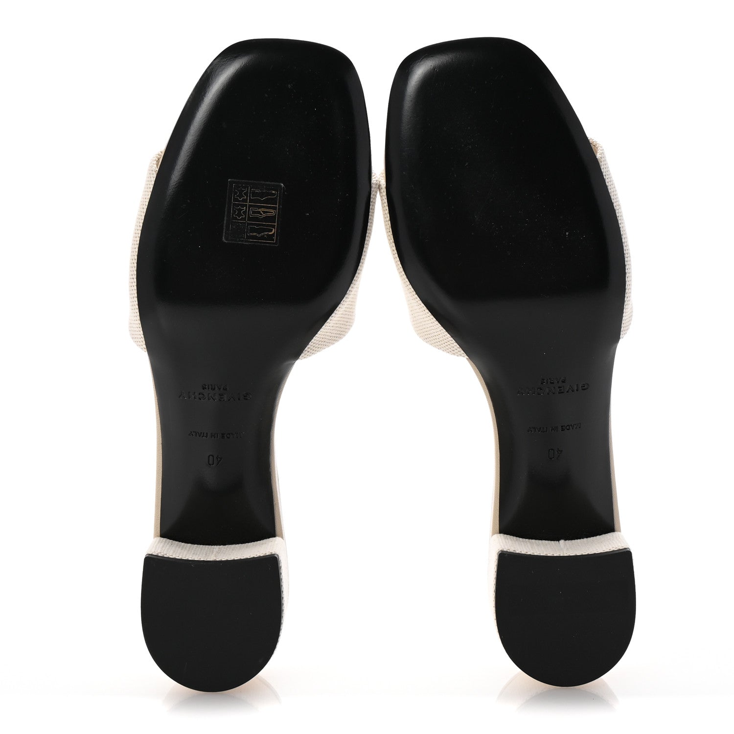Givenchy Cotton 4G Logo Mule Sandals 40 Beige 6 of 10