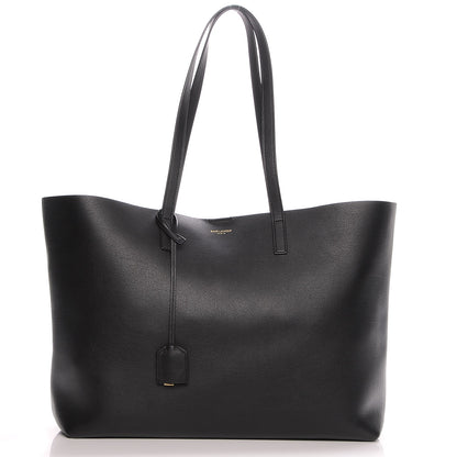 Saint Laurent Calfskin Large Shopping Tote Black 1 of 7