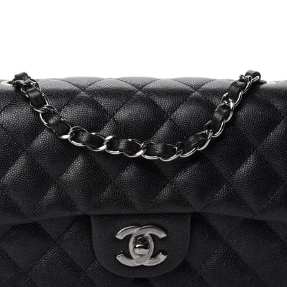 Chanel Caviar Quilted Mini Rectangular Flap Black 12 of 13