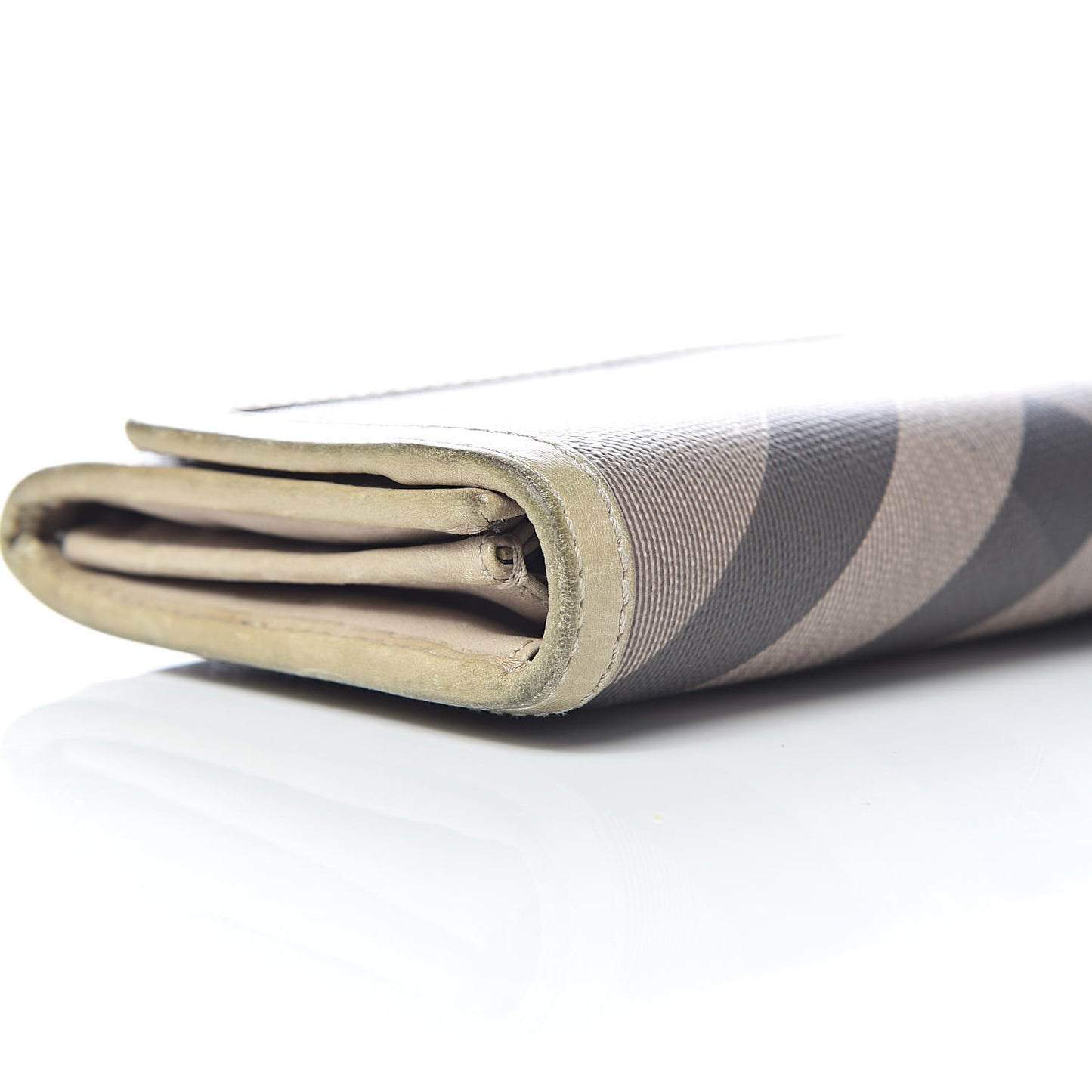 Smoked Check Continental Wallet Trench