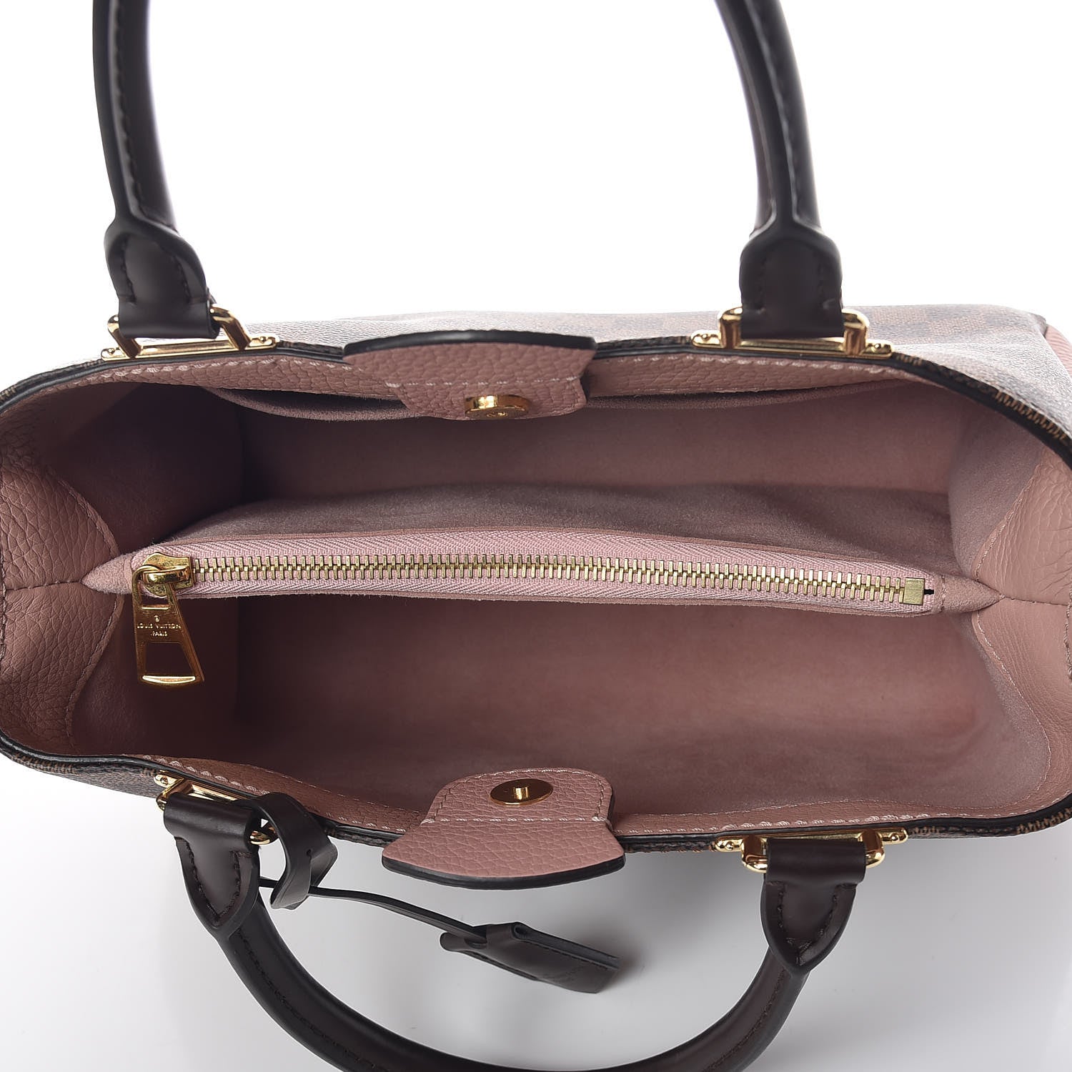 Louis Vuitton Damier Ebene Cuir Taurillon Brittany Magnolia 5 of 9