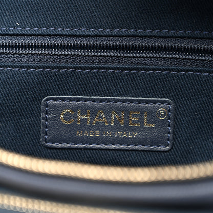 Chanel Caviar Quilted Business Affinity Waist Belt Bag Navy 6 of 10