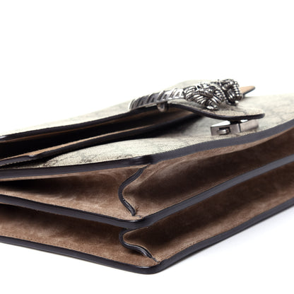 Gucci GG Supreme Monogram Small Dionysus Shoulder Bag Taupe 14 of 21