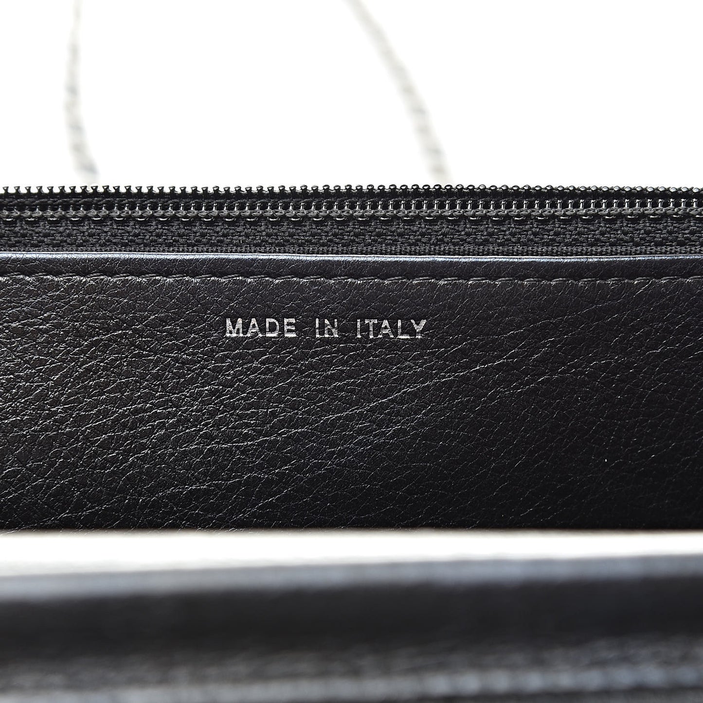 Aged Calfskin Calfskin Quilted Boy Wallet On Chain WOC Black