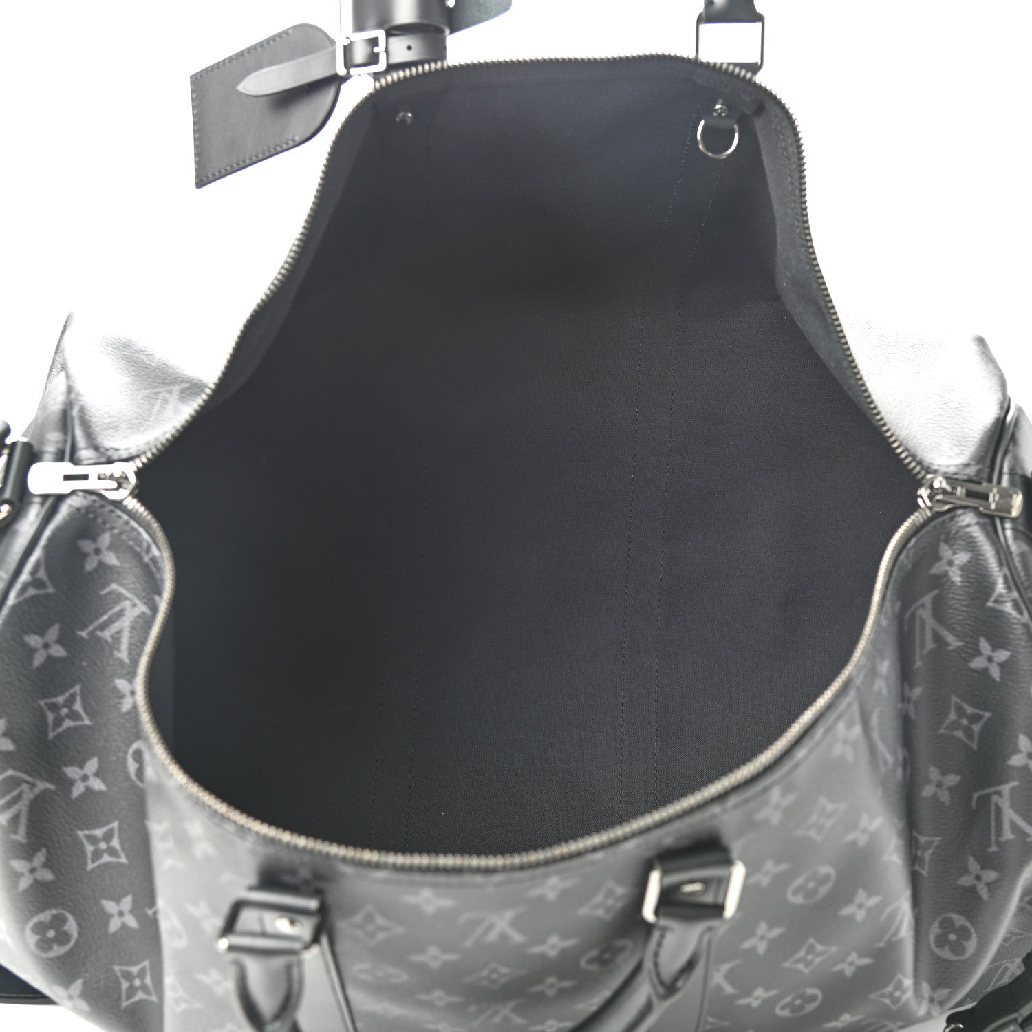 Louis Vuitton Monogram Eclipse Keepall Bandouliere 55 5 of 10