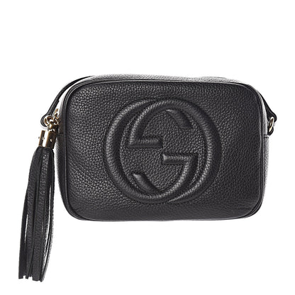 Gucci Pebbled Calfskin Small Soho Disco Bag Black 1 of 13
