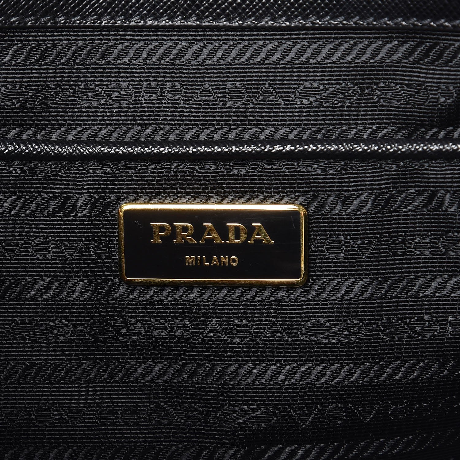 Prada Saffiano Large Galleria Double Zip Tote Black 6 of 17