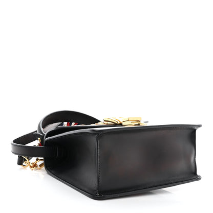 Gucci Calfskin Mini Sylvie Top Handle Bag Black 4 of 13