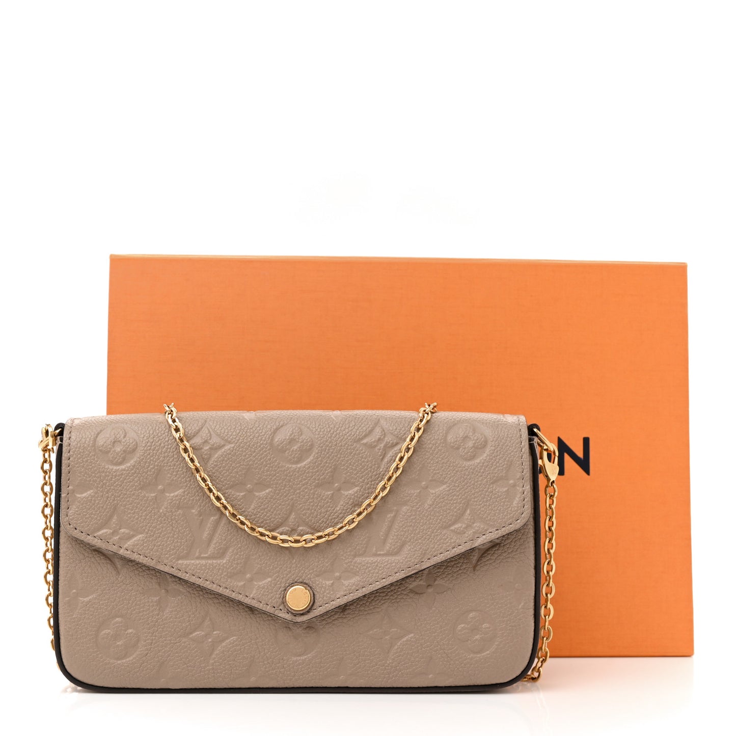 Empreinte Pochette Felicie Chain Wallet Tourterelle