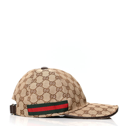 Gucci Monogram Web Baseball Hat S Beige Cocoa 4 of 8