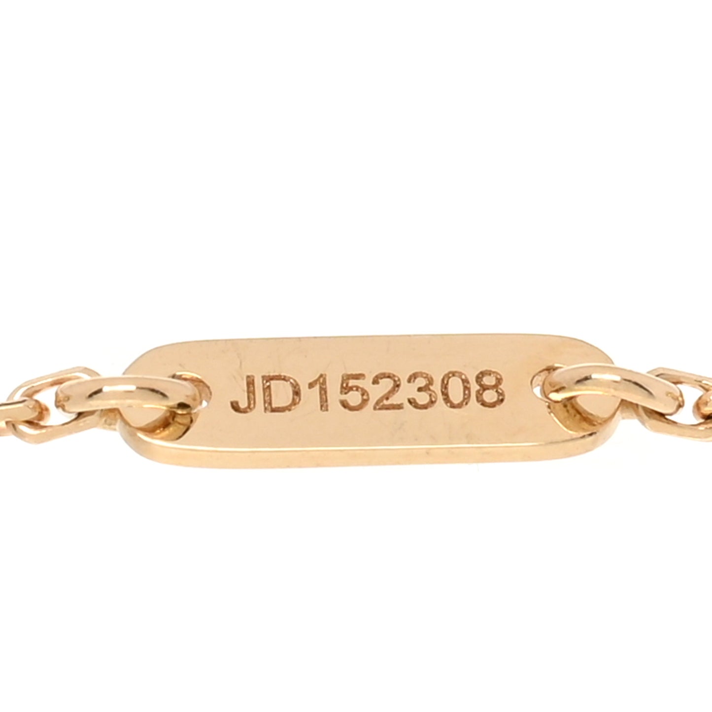18K Yellow Gold Mother of Pearl Sweet Alhambra Bracelet
