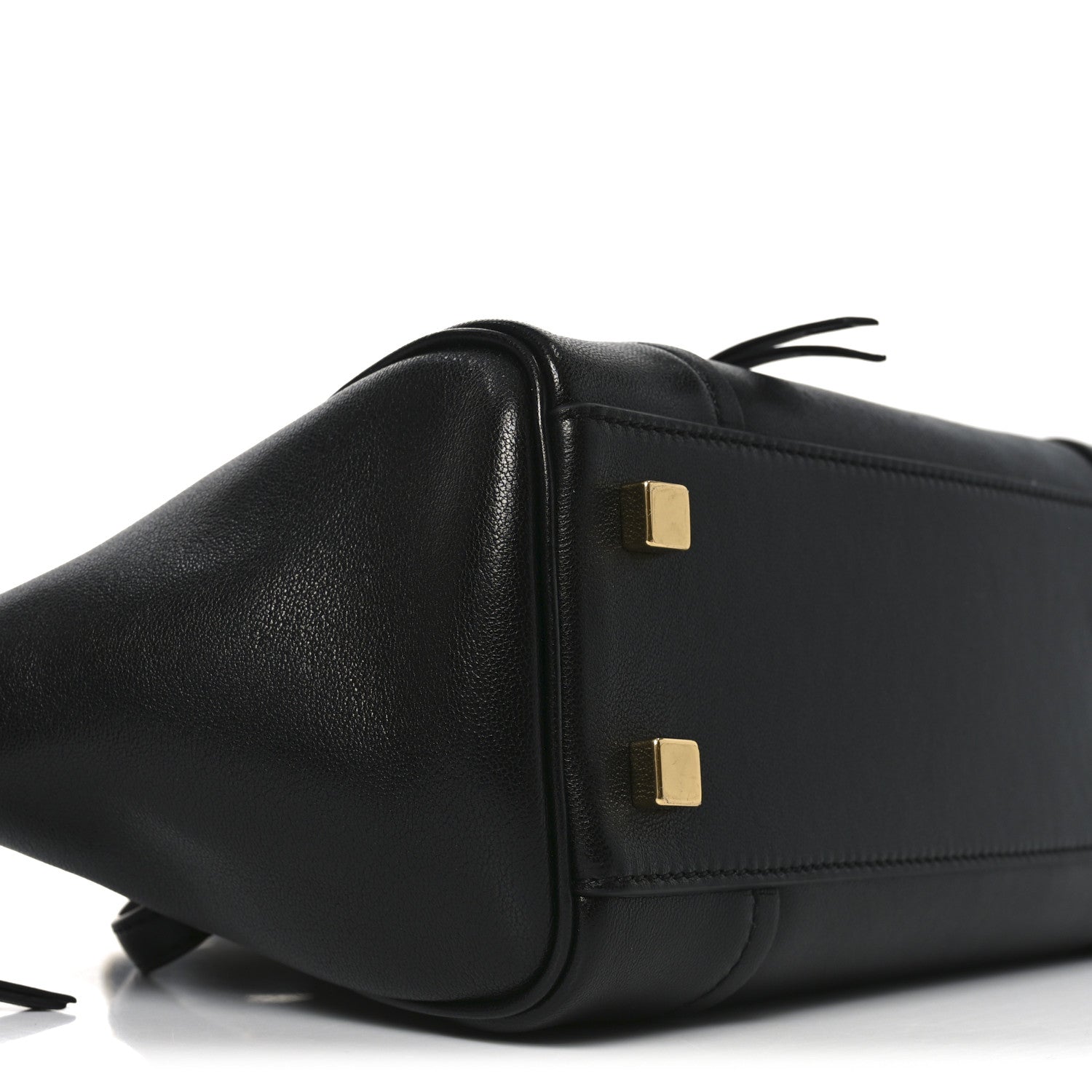 Celine Supple Shiny Lambskin Little New Luggage Black 8 of 9
