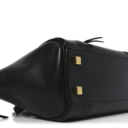 Celine Supple Shiny Lambskin Little New Luggage Black 8 of 9