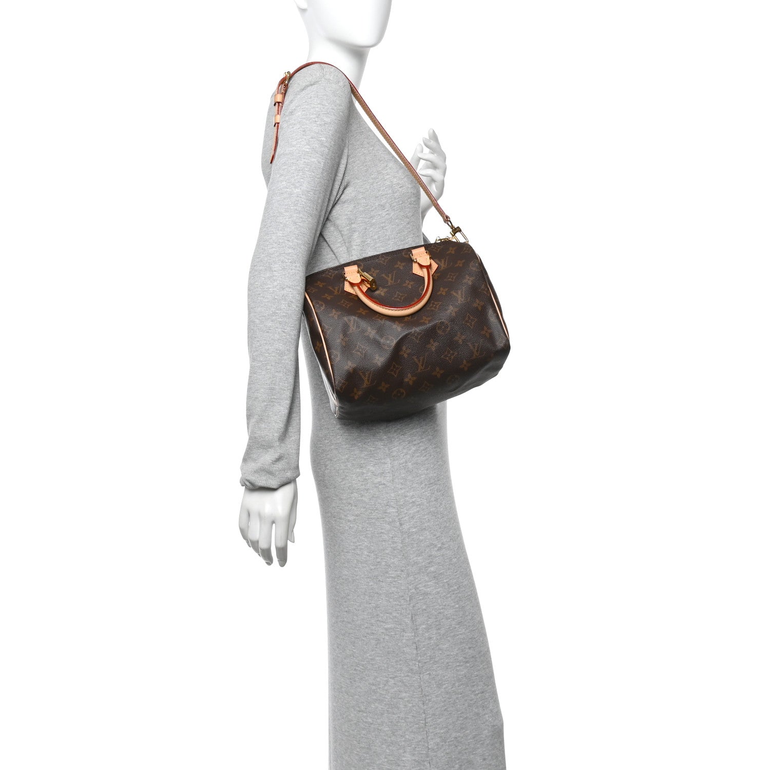 Louis Vuitton Monogram Speedy Bandouliere 25 2 of 10