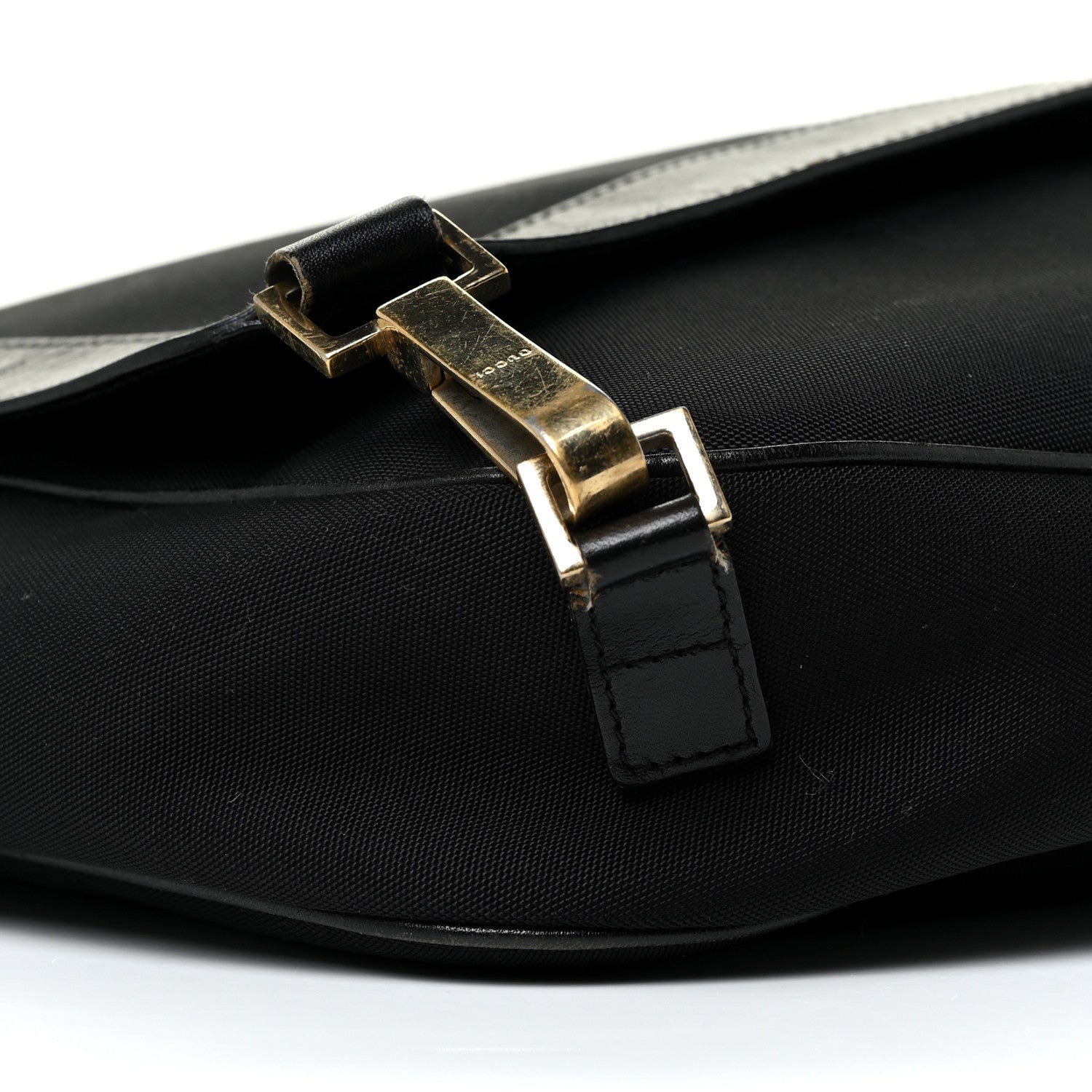 Gucci Canvas Messenger Bag Black 9 of 28