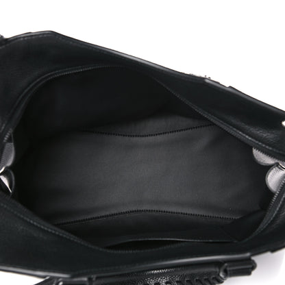 Balenciaga Grained Calfskin Black Hardware Neo Classic City Black 10 of 12