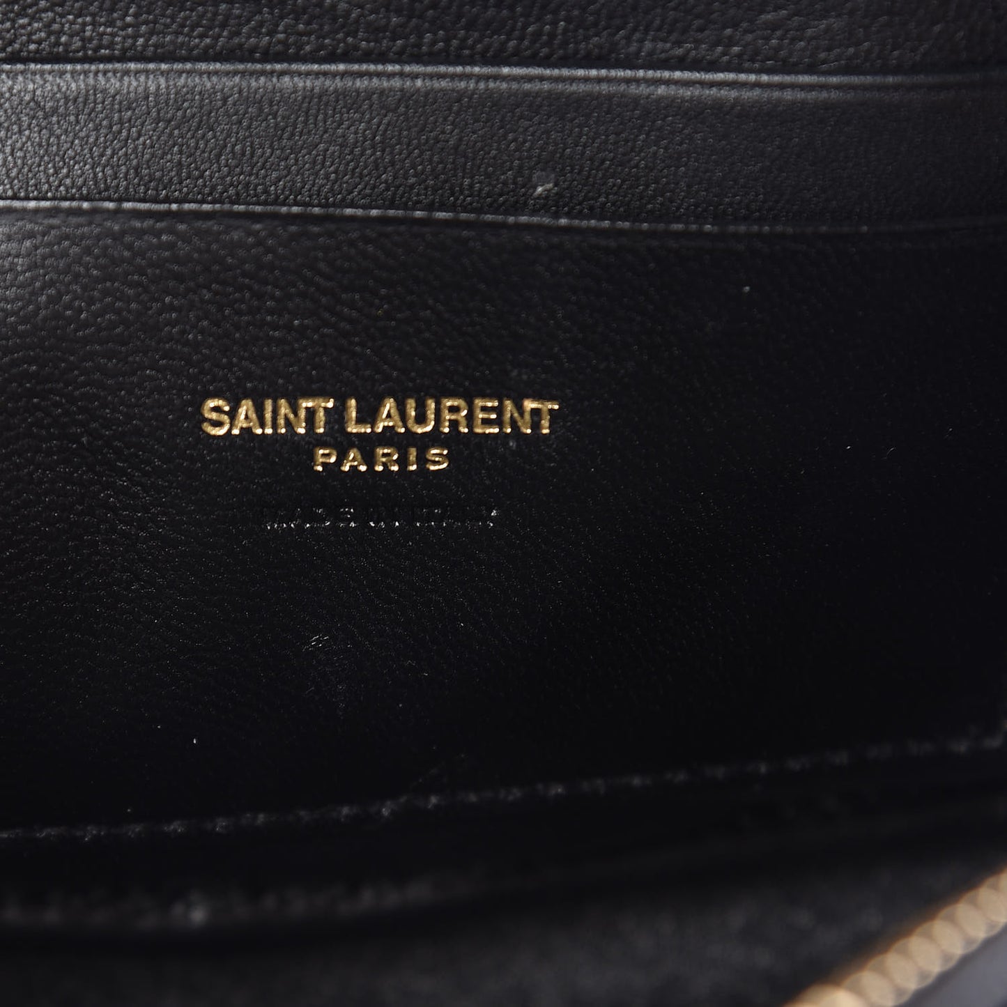 Grain De Poudre Matelasse Monogram Mini Lou Camera Bag Black