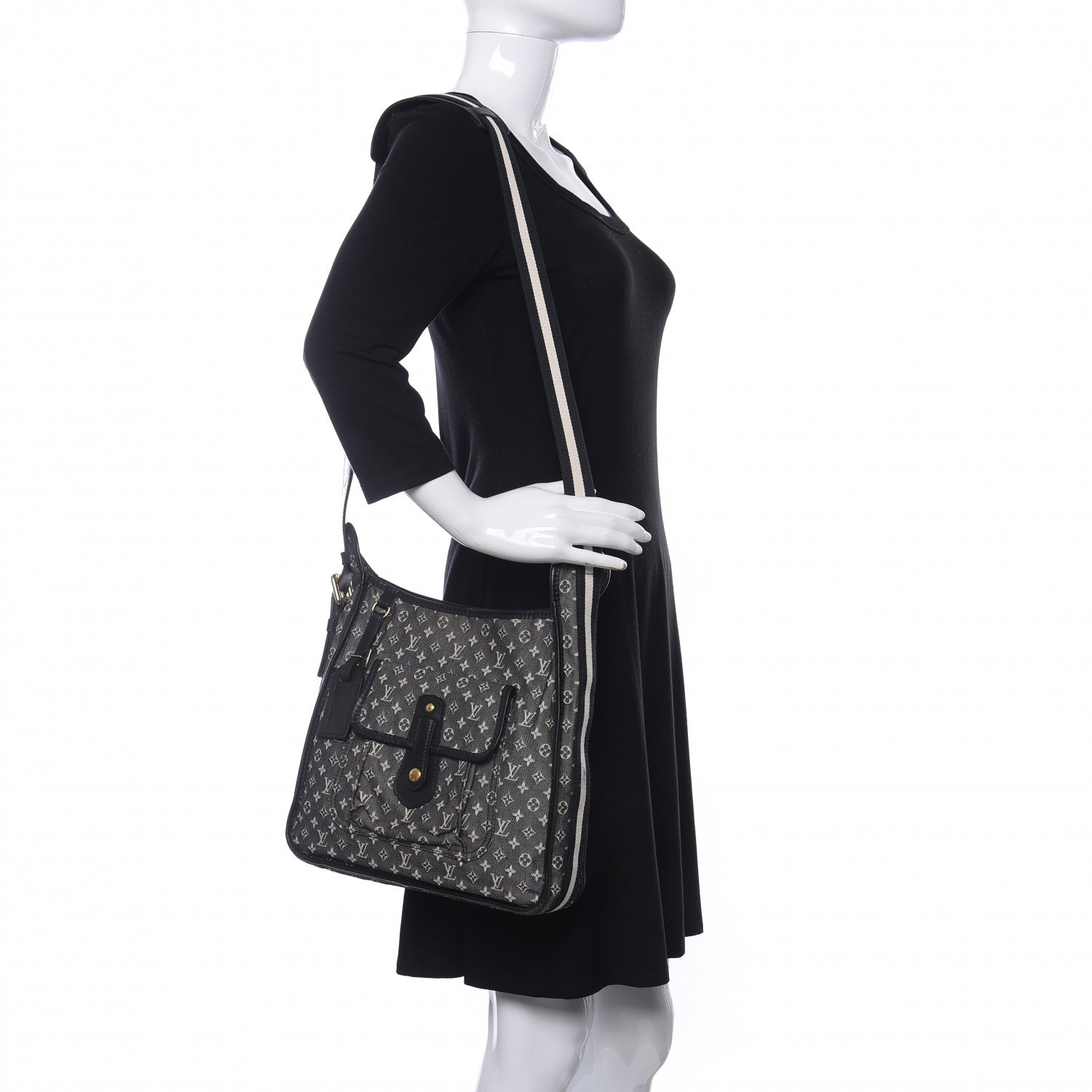 Louis Vuitton Mini Monogram Besace Mary Kate Black 2 of 13