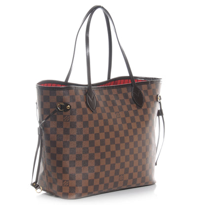 Louis Vuitton Damier Ebene Neverfull MM 3 of 8