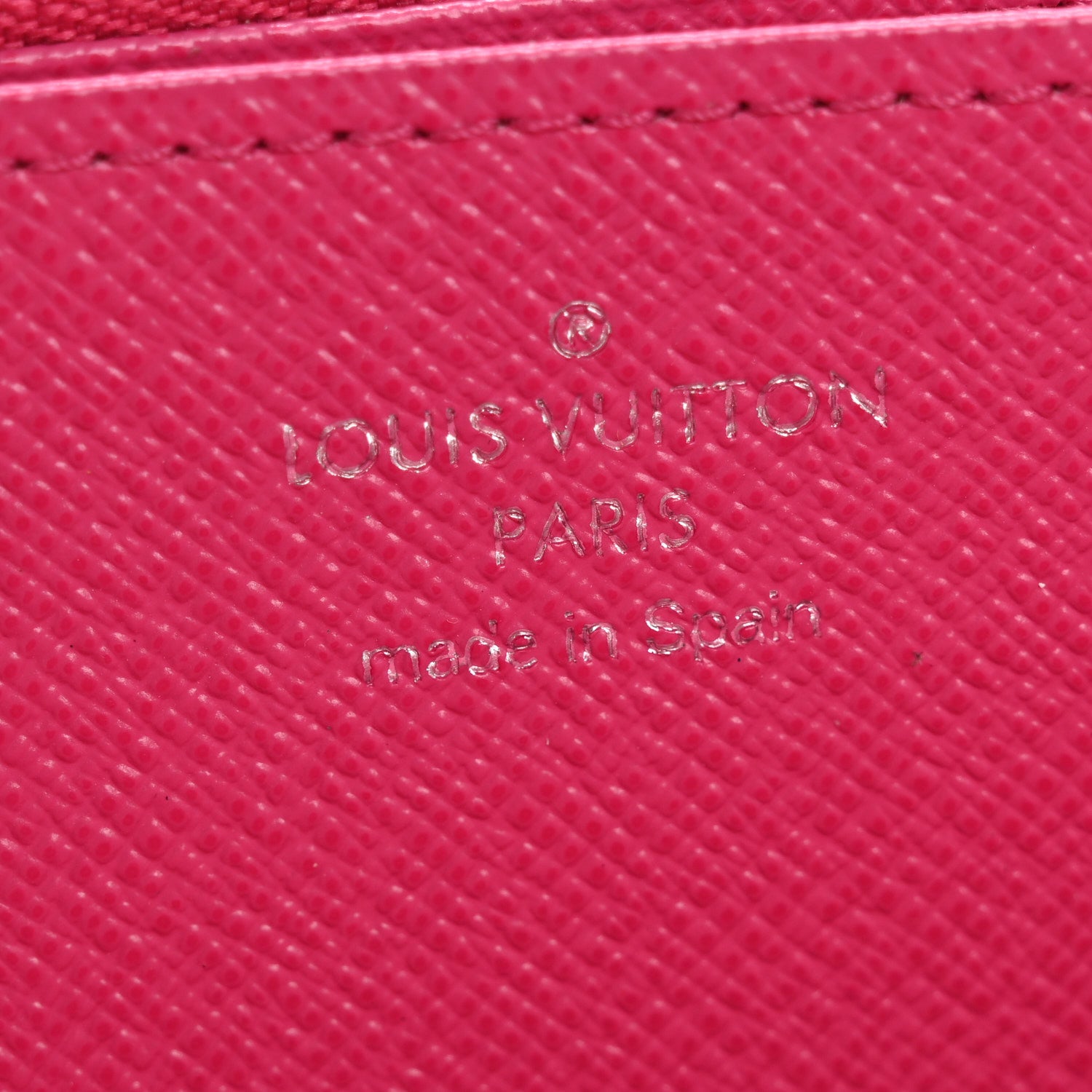 Louis Vuitton Epi Zippy Wallet Black Hot Pink 6 of 10