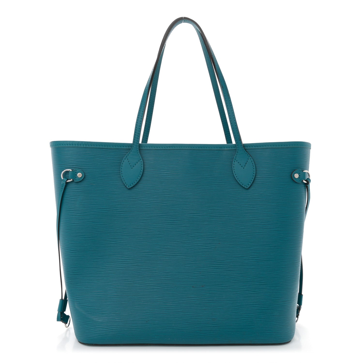 Louis Vuitton Epi Neverfull MM Cyan 1 of 12