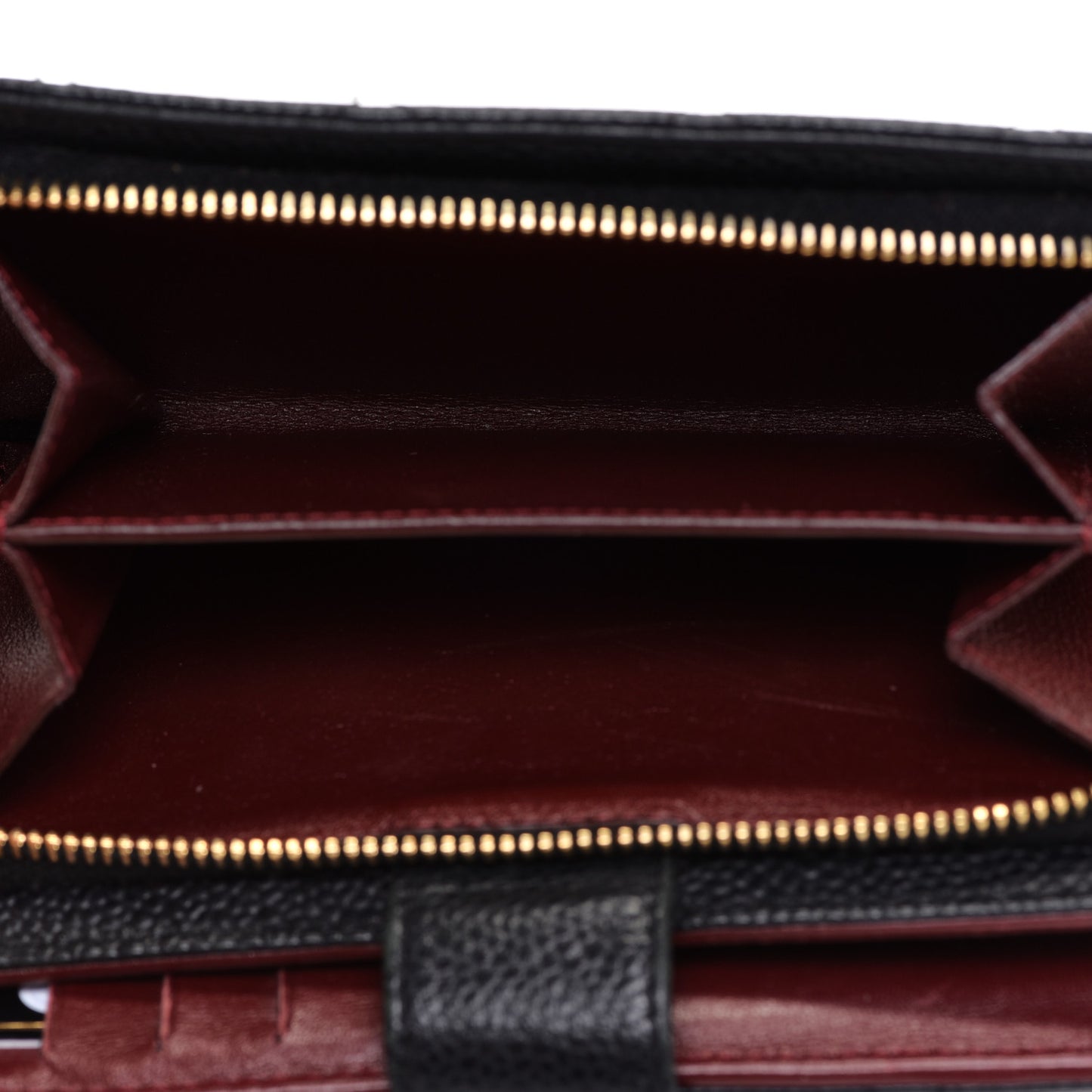 Caviar Quilted CC French Wallet Black