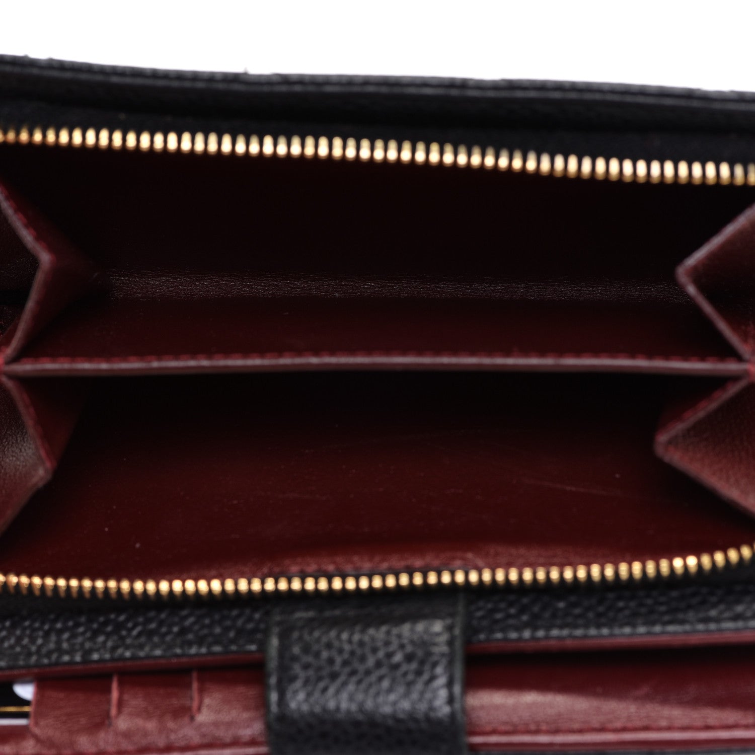 Chanel Caviar Quilted CC French Wallet Black 5 of 15