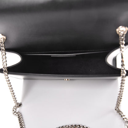 Saint Laurent Smooth Calfskin Medium Classic Monogram Kate Tassel Satchel Black 7 of 7