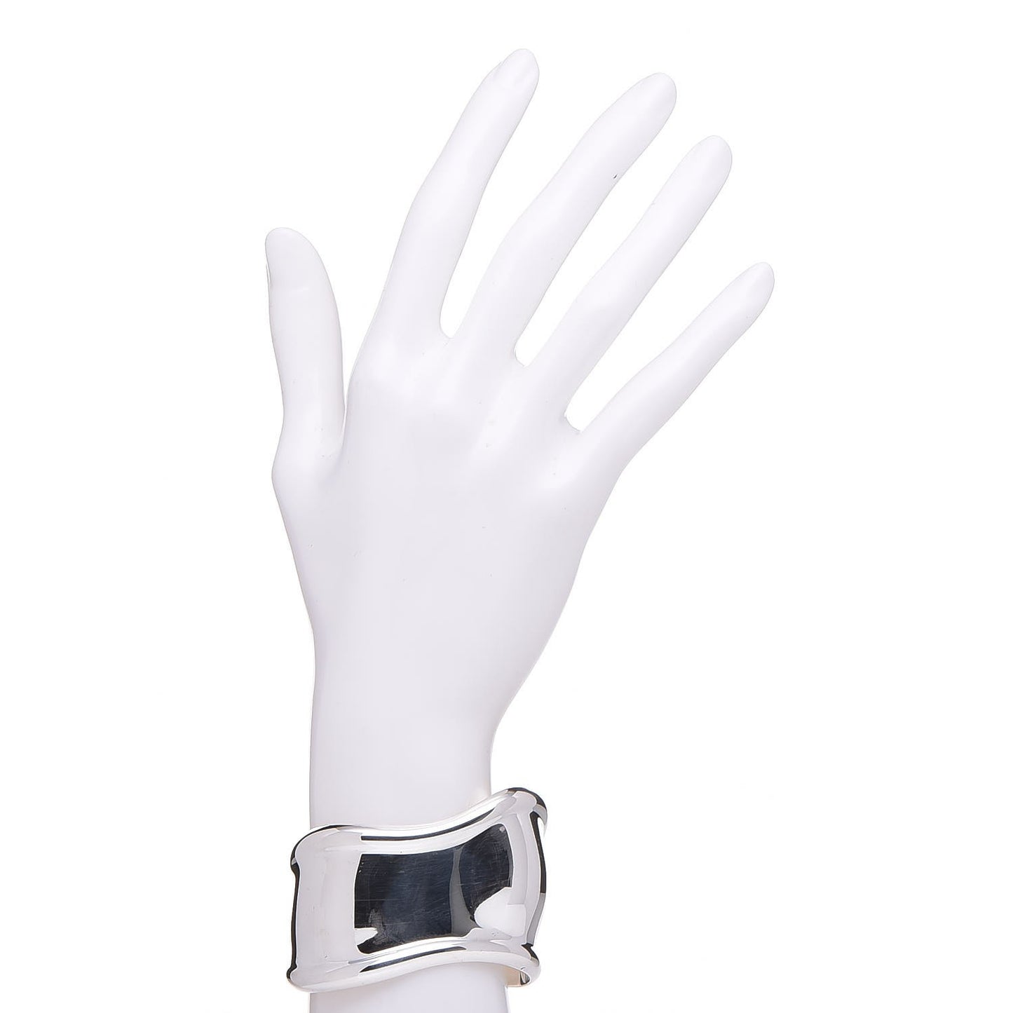 Sterling Silver Medium Elsa Peretti Right Wrist Bone Cuff Bracelet