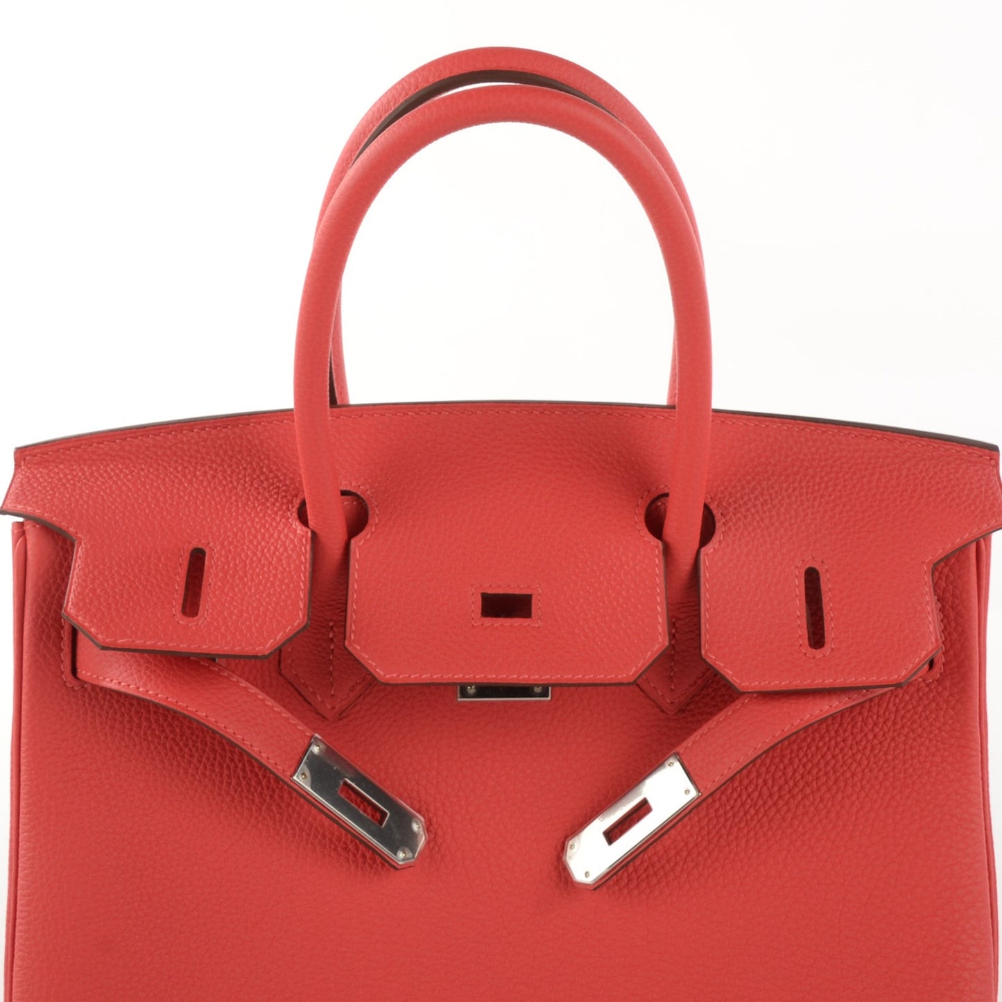 Togo Birkin 30 Rouge Pivoine