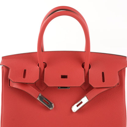 Hermes Togo Birkin 30 Rouge Pivoine 6 of 21