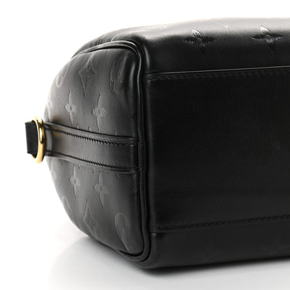 Louis Vuitton Monogram Ink Speedy BB Black 7 of 8