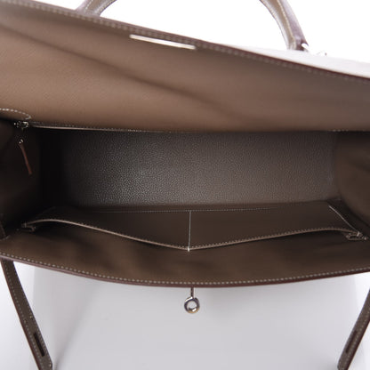 Hermes Epsom Kelly Sellier 35 Etoupe 7 of 34