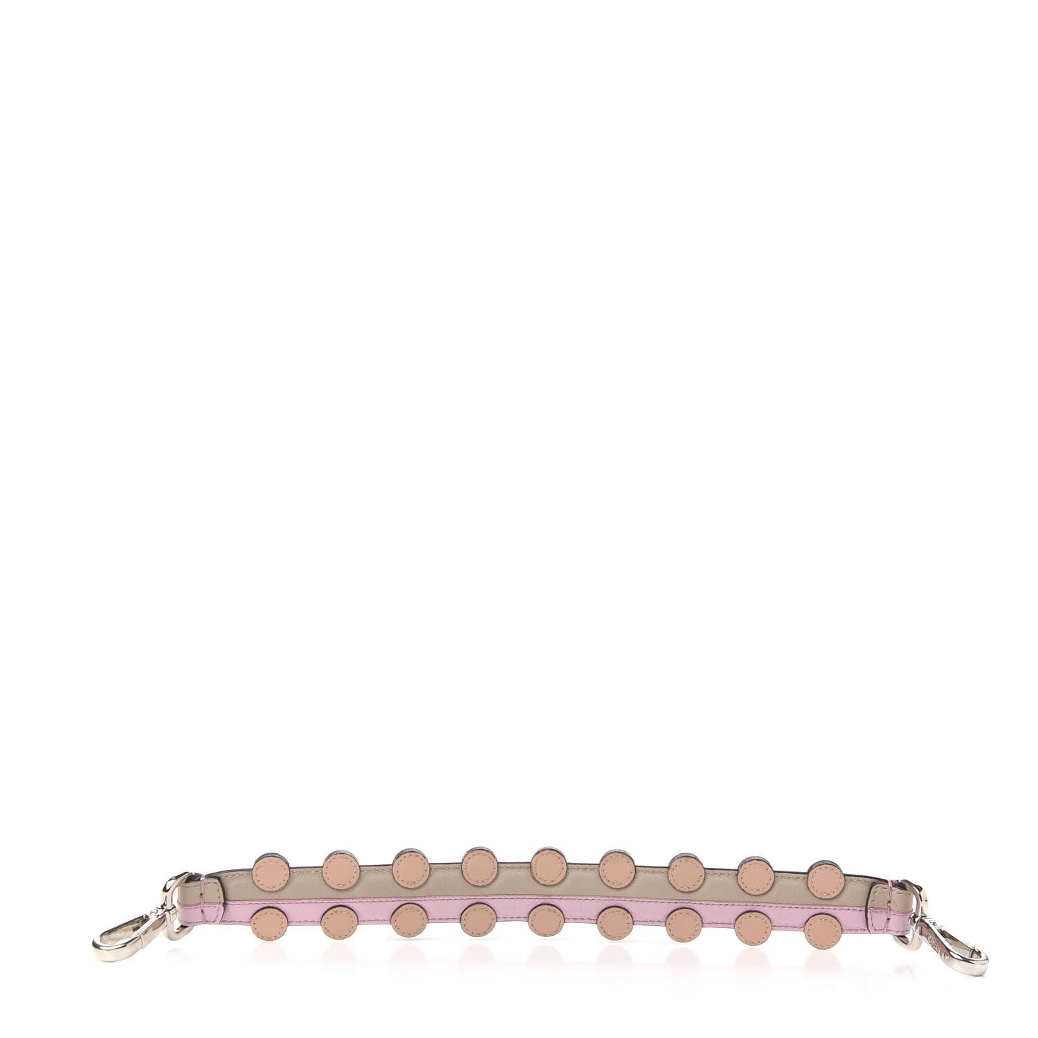 Fendi Calfskin Studded Mini Strap You Dove 2 of 3