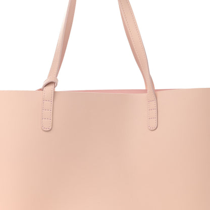 Mansur Gavriel Vegetable Tanned Calfskin Large Shopping Bag Rosa 9 of 16