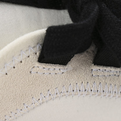 Chanel Velvet Calfskin Mixed Fibers CC Sneakers 39.5 Ivory Black 9 of 10