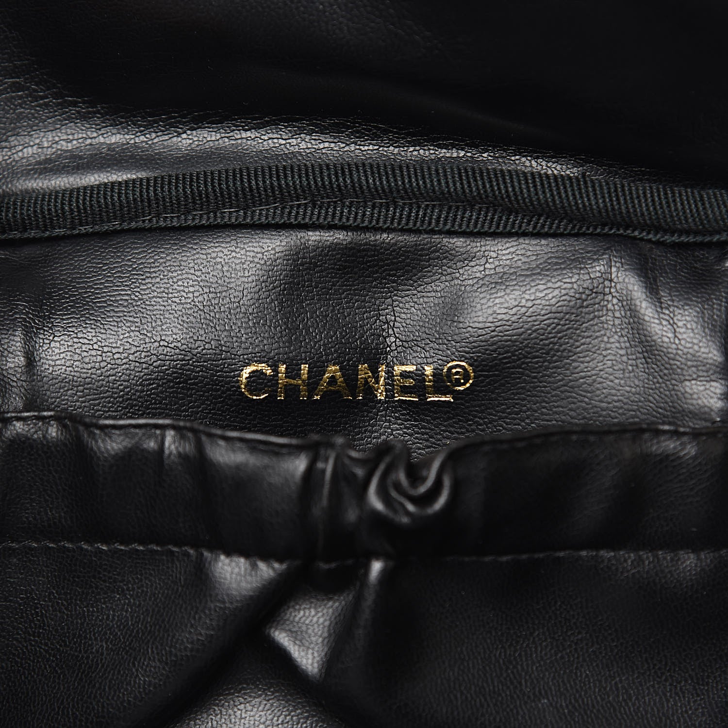 Chanel Caviar Vanity Cosmetic Case Black 5 of 10