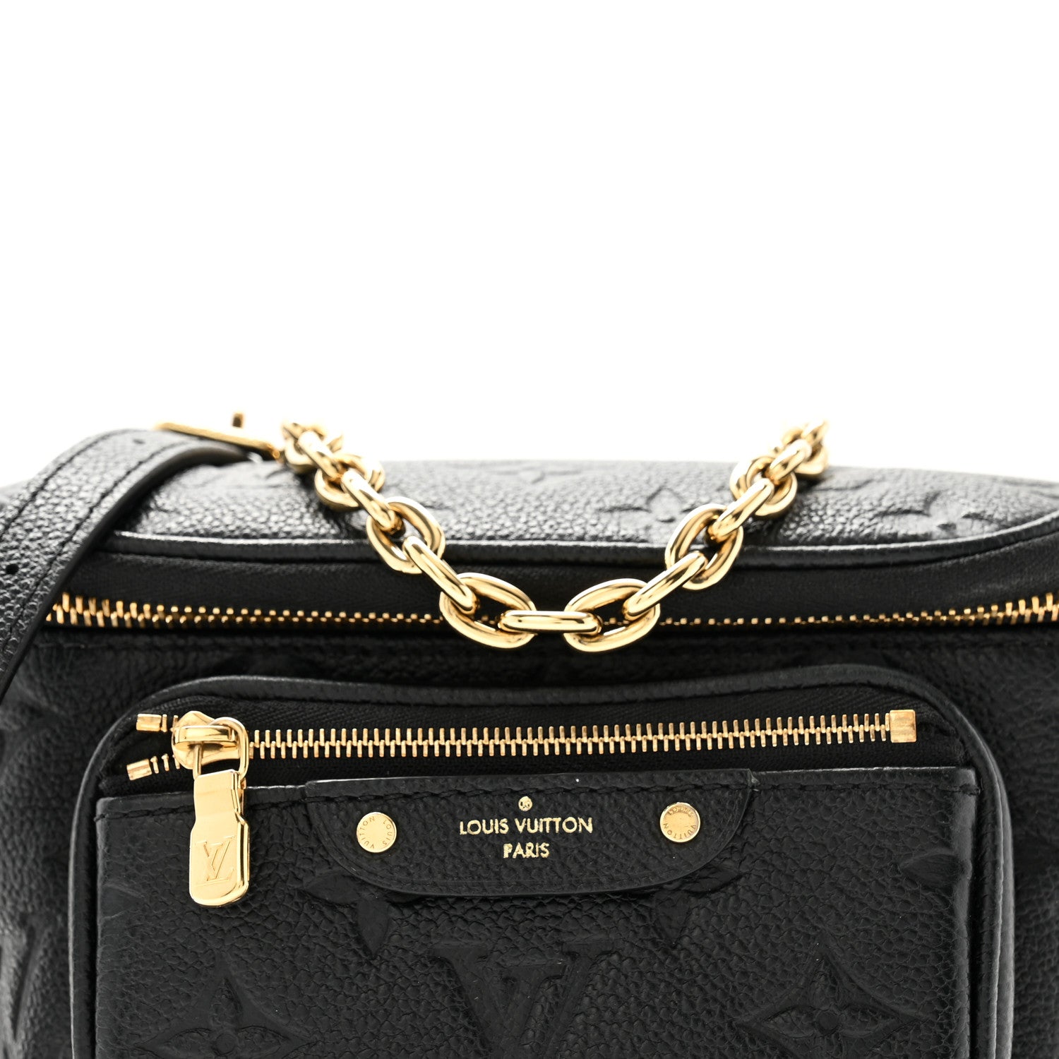 Louis Vuitton Empreinte Mini Bumbag Black 7 of 12