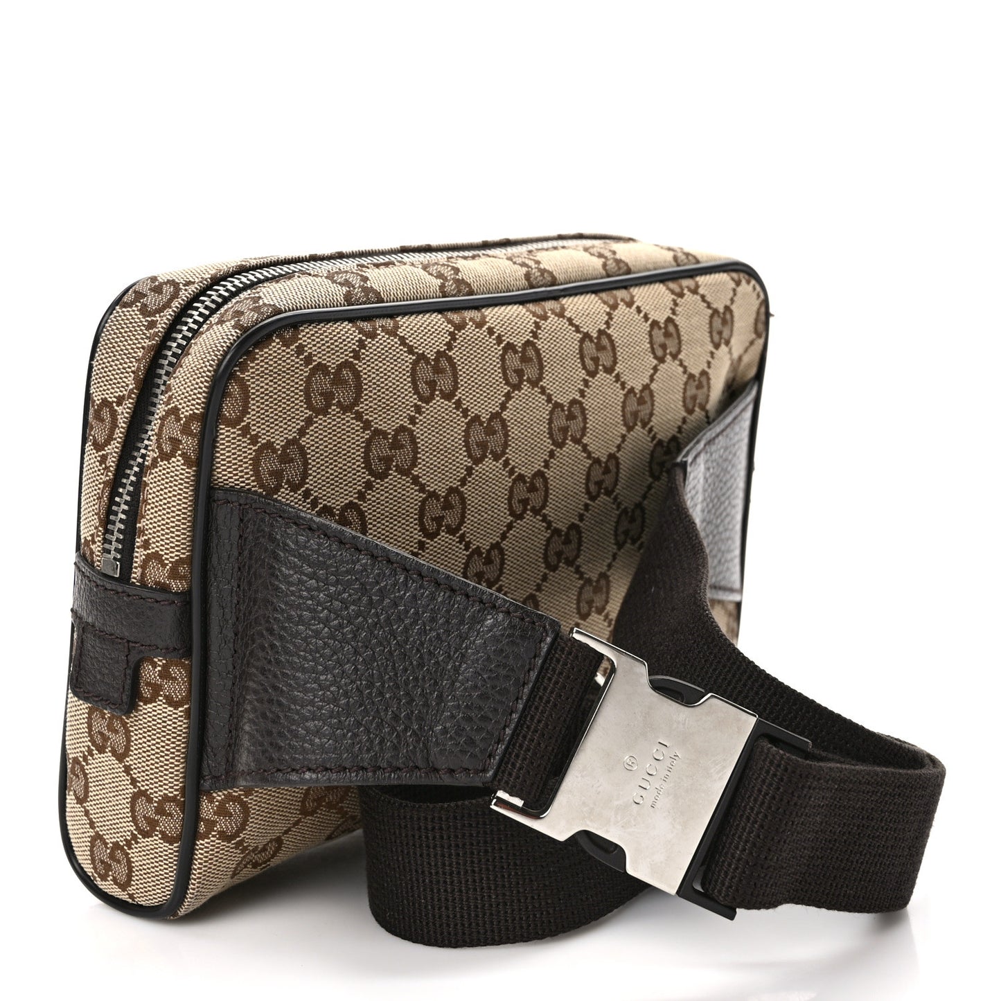 Monogram Belt Bag Dark Brown
